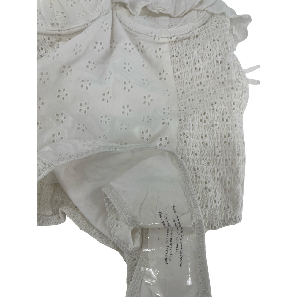 DOEN Swim One Piece XS White Good - Picture 3 of 8